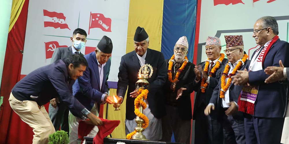गठबन्धन राष्ट्रिय आवश्यकता : प्रधानमन्त्री देउवा
